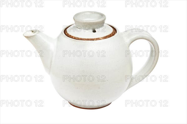 Chinese tea pot isolated on white background