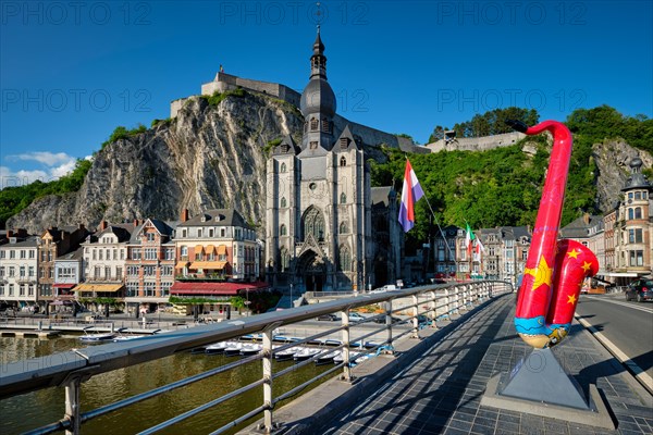 Picturesque Dinant town