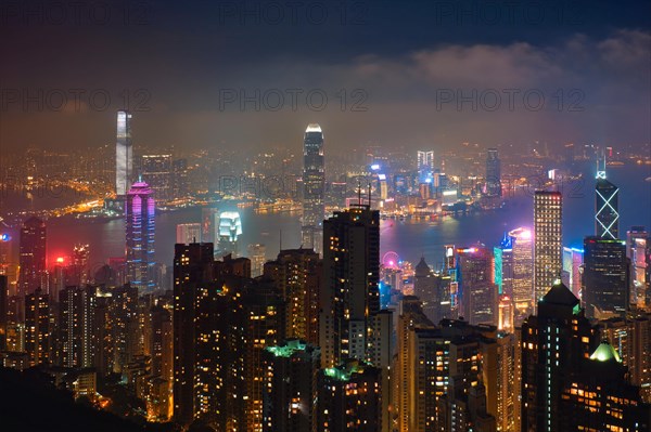 Famous view of Hong Kong