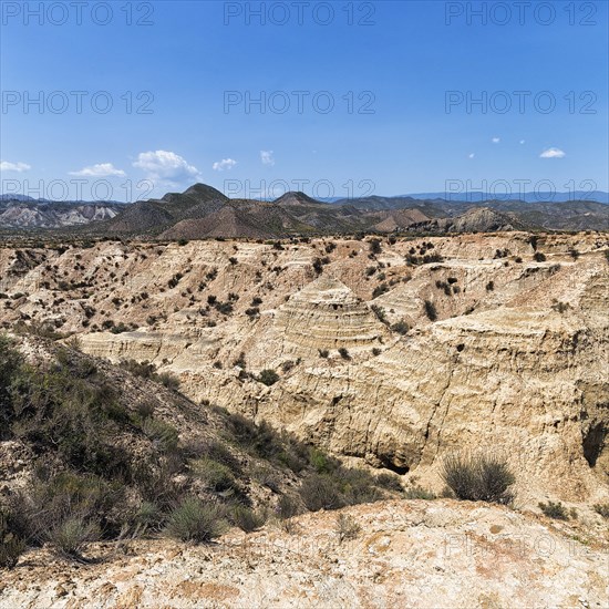 View of canyons