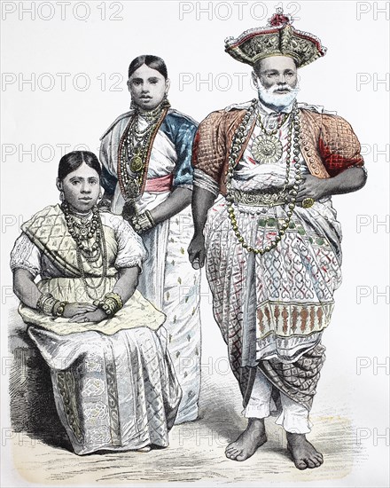 Folk traditional costume
