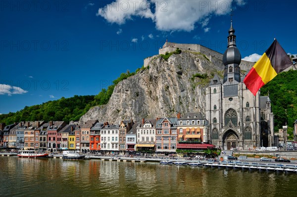 View of picturesque Dinant town