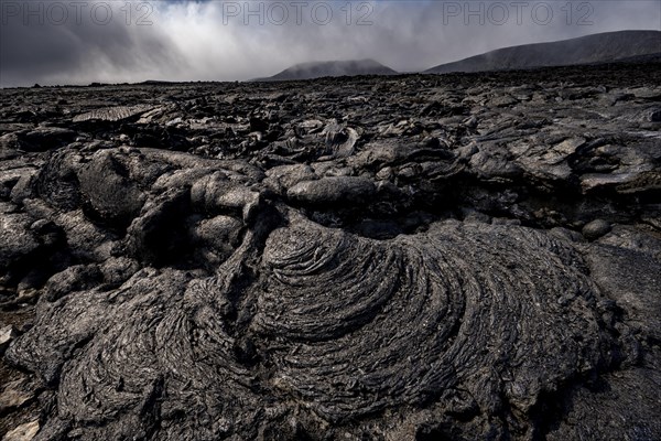 Petrified lava