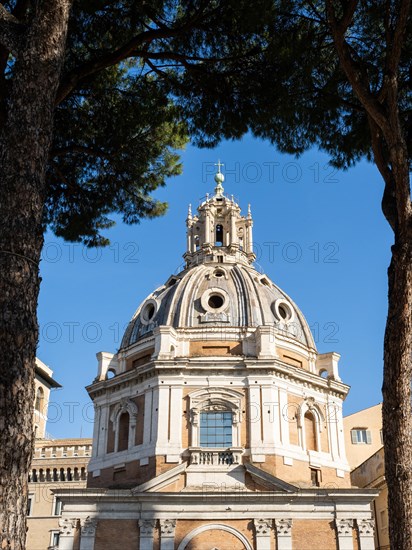 Dome of the Church of Santa Maria di Loreto