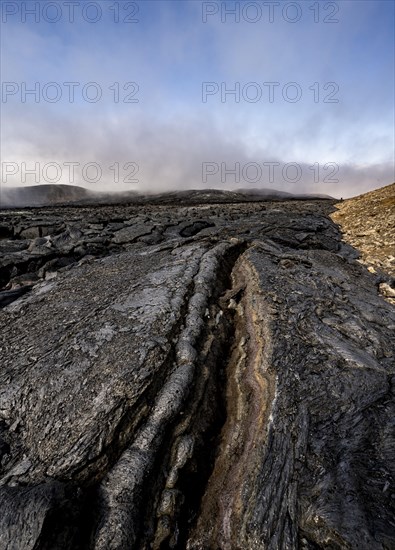 Petrified lava