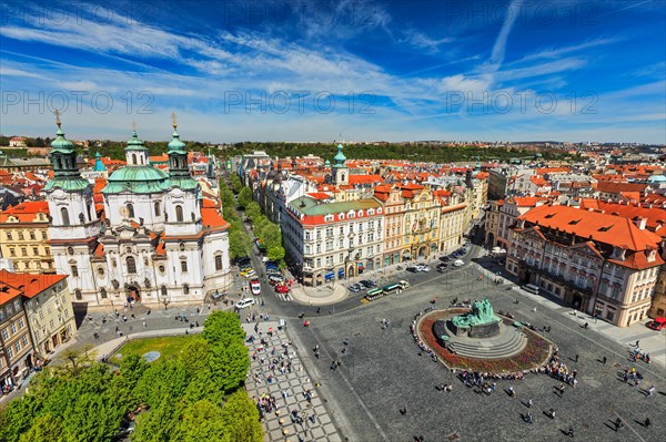 View of Stare Mesto Square
