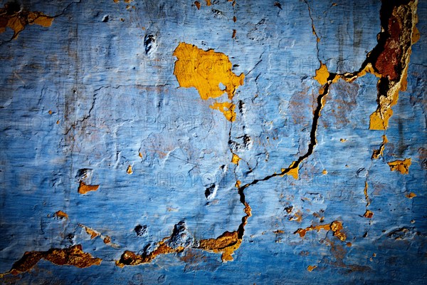 Painted plaster wall texture
