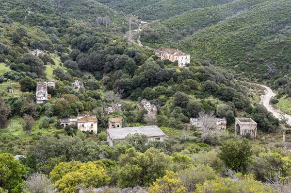 Abandoned mining town of Naracauli