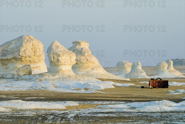 Morning in the White Desert