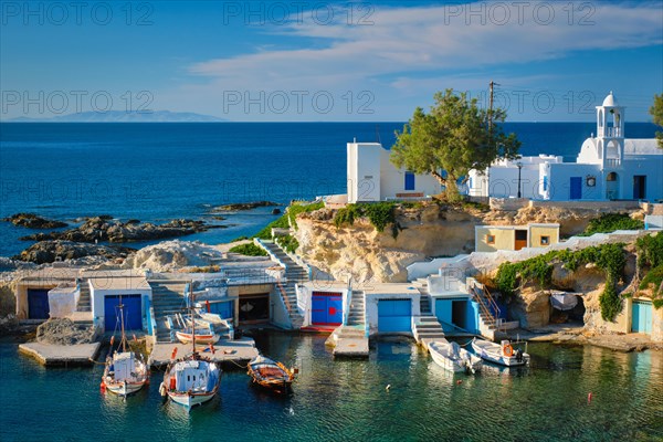 Typical Greece scenic island view