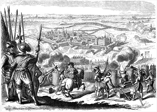 The Siege of Juelich in 1610