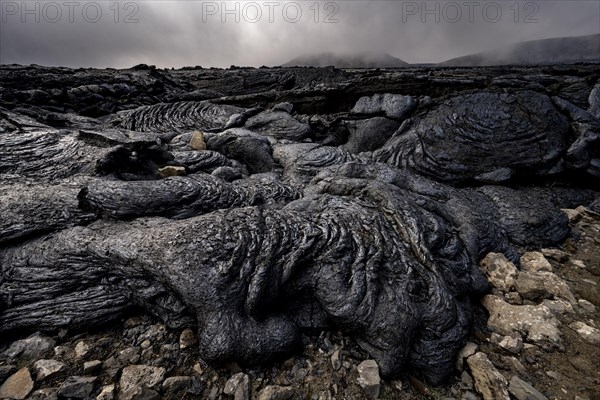 Petrified lava