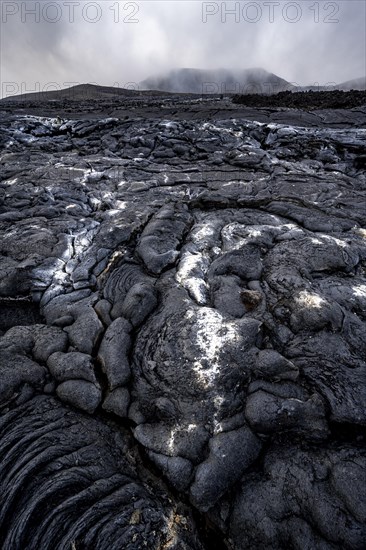 Petrified lava