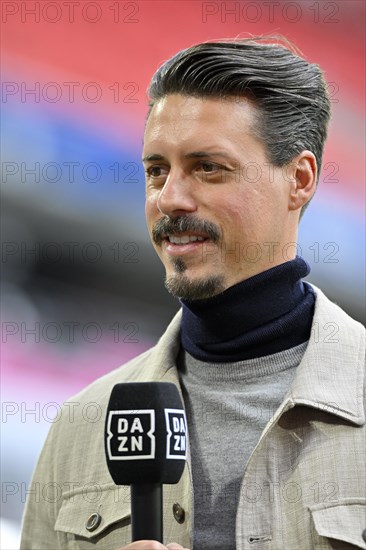 TV pundit former international Sandro Wagner in interview