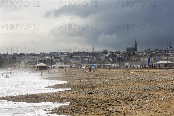 The beach at Tramore