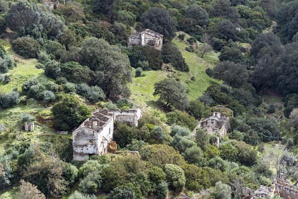 Abandoned mining town of Naracauli