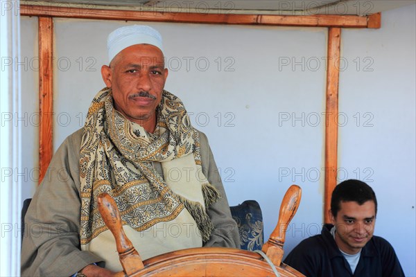 Helmsman at the helm