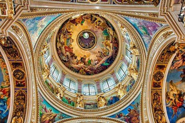 Interior of St. Isaac Cathedral