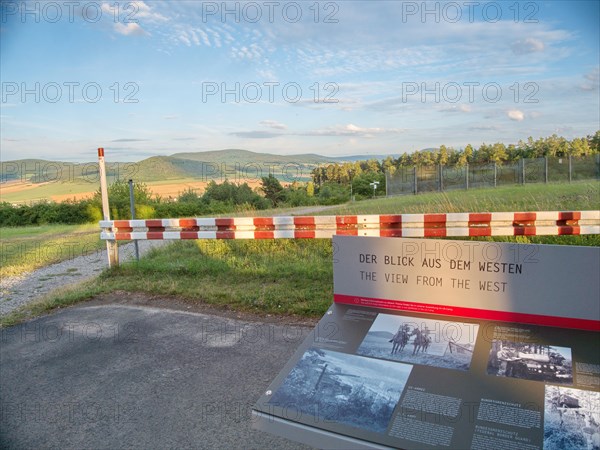 The former US observation base Point Alpha on the inner-German border. Today