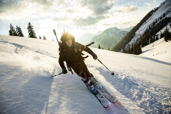 Mountain hunting Karwendel Mountains