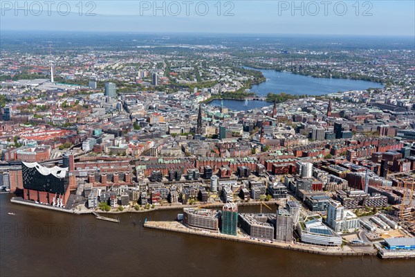 Hafencity to the Alster