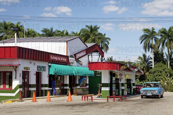 Petrol station . Collantes Heights