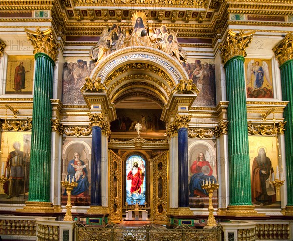 Interior of St. Isaac Cathedral