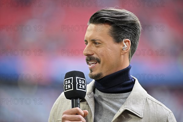 TV pundit former international Sandro Wagner in interview