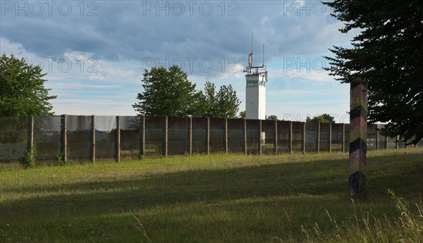 Border fortifications at the former US observation base Point Alpha on the inner-German border. Today Point Alpha is a memorial