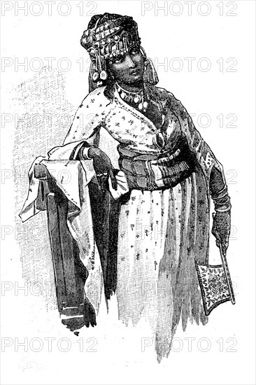 Arabische Nomadenfrau