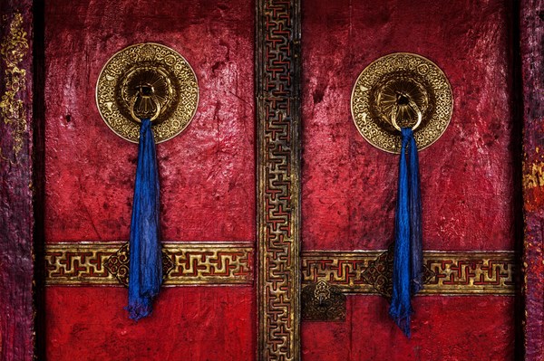 Gate of Spituk Gompa