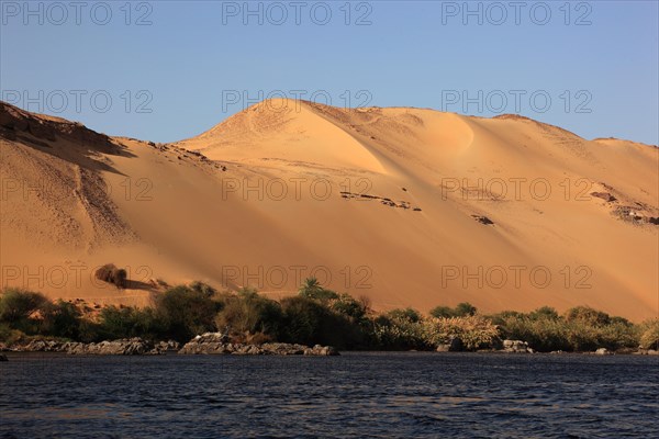 Landscape along the Nile