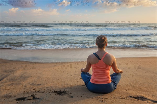 Woman doing yoga