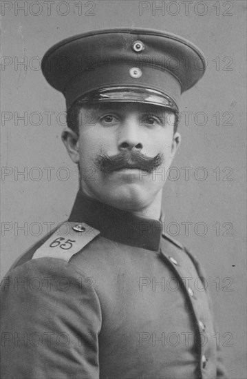 Man in uniform and cap