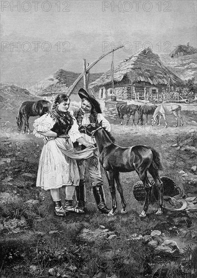 Scene from the Puszta