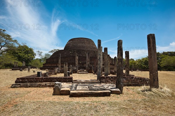 Ancient Buddhist dagoba