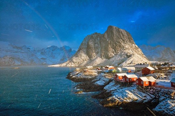 Hamnoy fishing village on Lofoten Islands