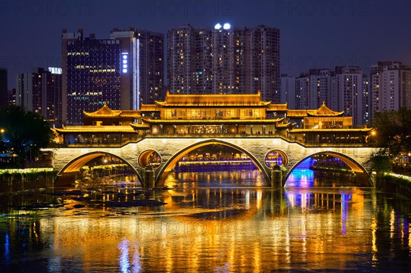 Famous landmark of Chengdu