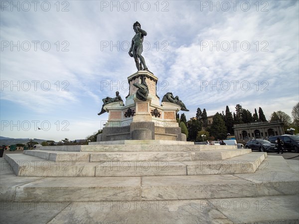 Statue of David in Piazzale Michelangelo