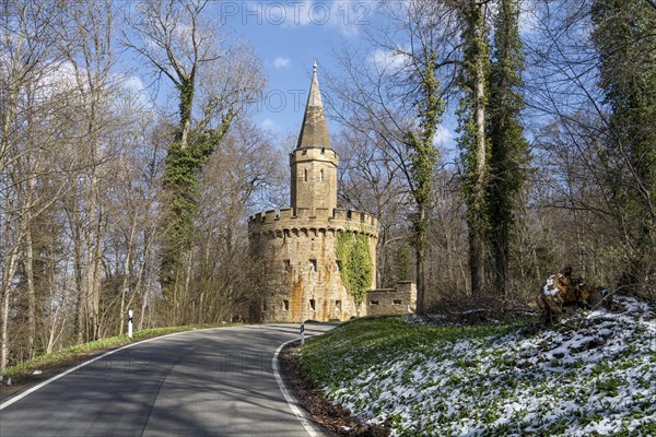 Waking house at the access road to Hohenzollern Castle