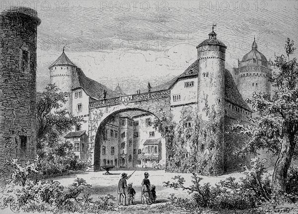 Schloss Fuerstenau im Odenwald