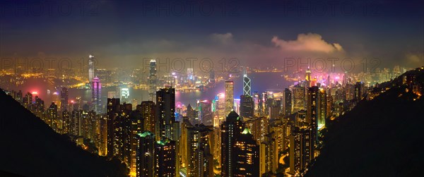 Famous view of Hong Kong