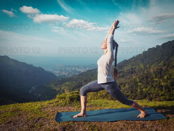 Yoga outdoors