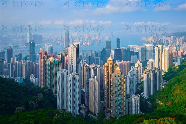 Famous view of Hong Kong