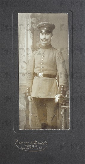 Man in uniform c. 1890