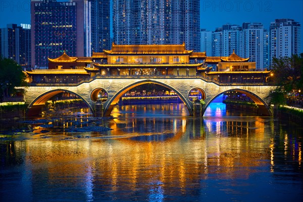 Famous landmark of Chengdu