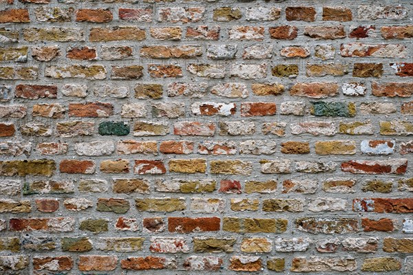 Old brick wall texture background