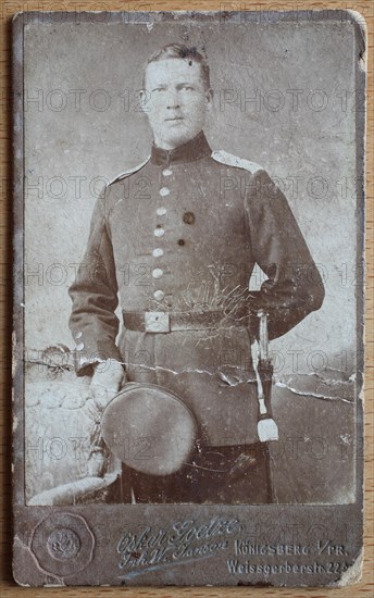 Man in uniform c. 1890