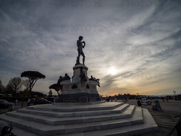 Statue of David in Piazzale Michelangelo