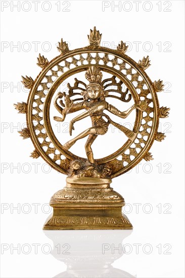 Bronze statue of indian hindu god Shiva Nataraja